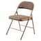Commercialine Fabric Padded Folding Chair, Star Trail Brown, PK4 973 - alternate 1